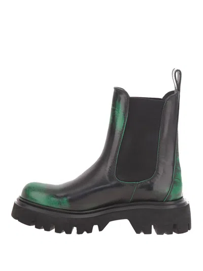 Msgm Botas - Negro In Multi