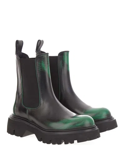 Msgm Botas - Negro In Multi