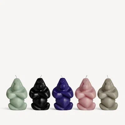 Kosta Boda Gabba Unscented Novelty Candle In Multi