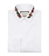 GUCCI Embroidered Collar Shirt