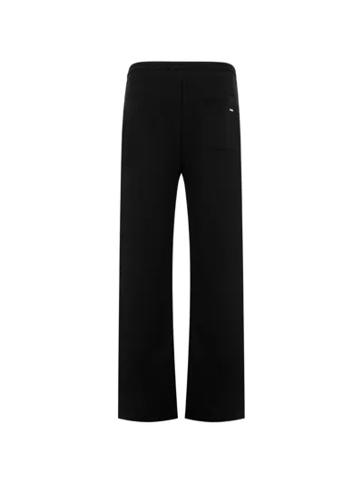 Amiri Logo-print Drawstring Track Pants In Black