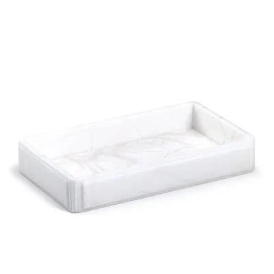 Labrazel Alabaster Claudia Tray In White;white