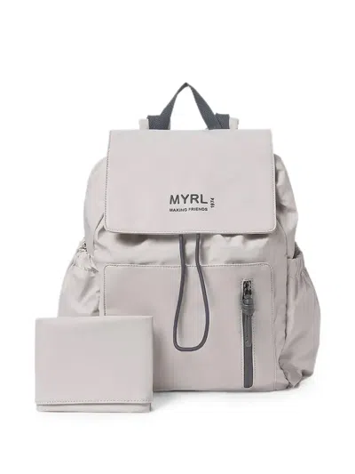Mayoral 2-in-1 Foldover Changing Backpack In White