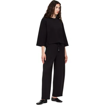 Weekend Max Mara Black Vasto Sweatshirt In Black