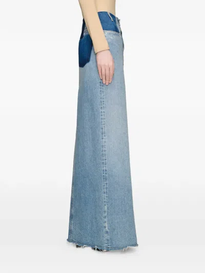 Maison Margiela Patchwork Maxi Skirt In Multi