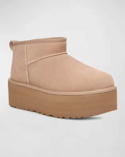 Ugg Classic Ultra Mini Platform Boot In Multi