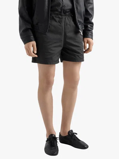 Prada Belt Loop Shorts In Multi