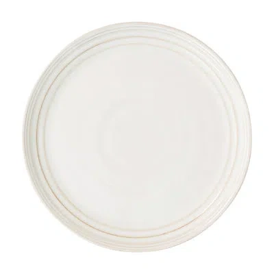 Juliska Bilbao Stoneware Dinner Plate In Whitewash
