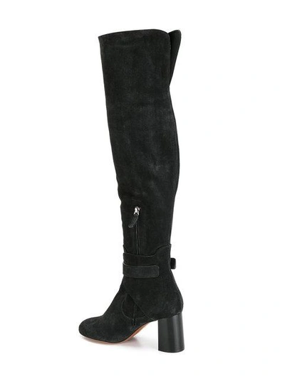 Shop Chloé Millie Knee High Boots In Black