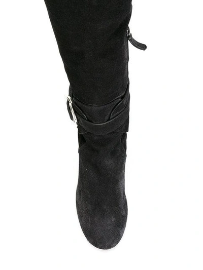 Shop Chloé Millie Knee High Boots In Black