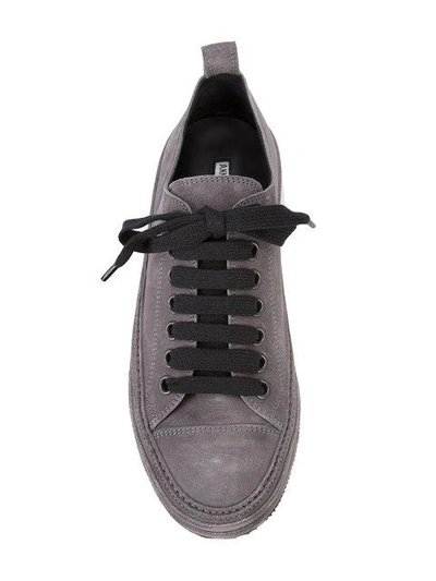 Shop Ann Demeulemeester Classic Lace In Grey