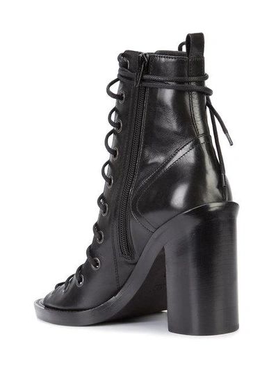 Shop Ann Demeulemeester Lace-up Sandals