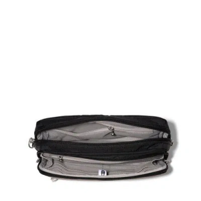 Baggallini Securtex Classic Anti-theft Belt Bag Sling In Black