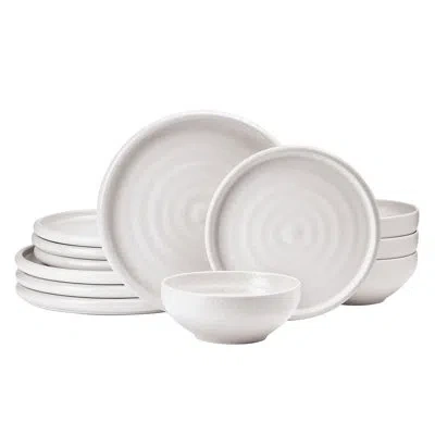 Mikasa Declan 12pc Stoneware Dinnerware Set In Cream
