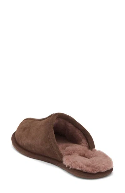 Ugg ® Pearle Plush™ Scuff Slipper In Brown