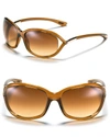 TOM FORD JENNIFER POLARIZED SUNGLASSES, 61MM,FT0008