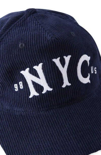 Cotton On 5 Panel Hat In Blue