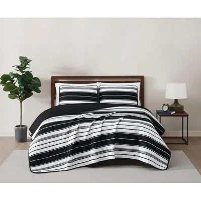 Truly Soft Brentwood Stripe Quilt Set In Multiple