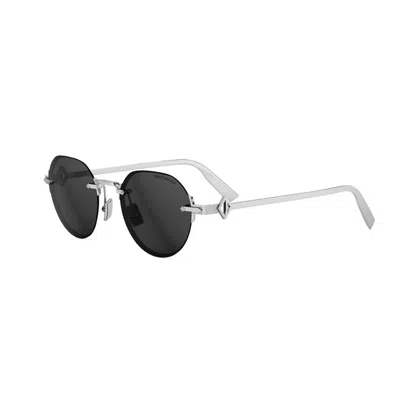 Dior Frameless Sunglasses In ["silver Tone"]