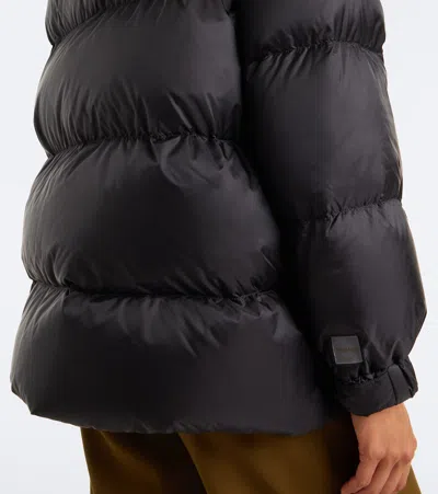 Max Mara Technical Down Jacket In Schwarz