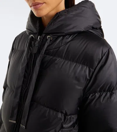 Max Mara Technical Down Jacket In Schwarz