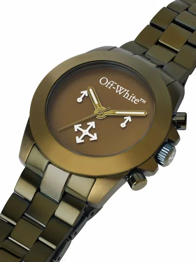 Off-white Reset Watch In Olive