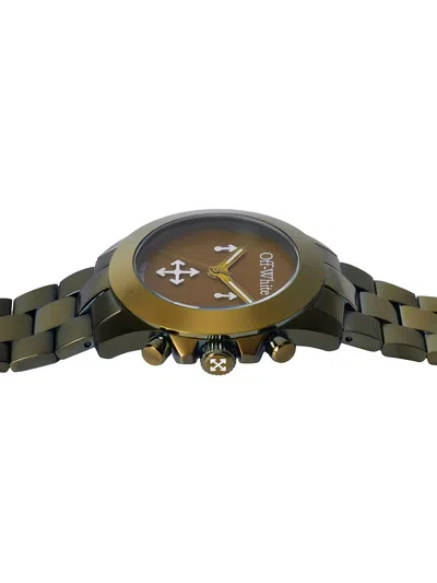 Off-white Reset Watch In Olive