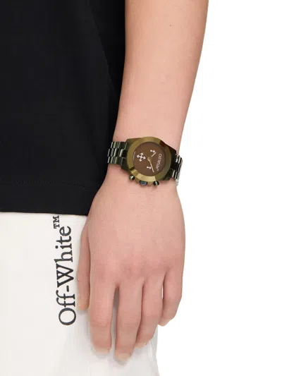 Off-white Reset Watch In Olive