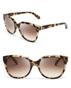 KATE SPADE Bayleigh Oversized Sunglasses, 55mm,1126366TORTOISE/BROWNGRADIENT