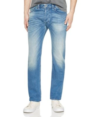 Shop Diesel Safado Straight Fit Jeans In Denim