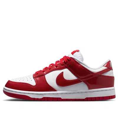 Nike Dunk Low Patent-leather Sneakers In Multi