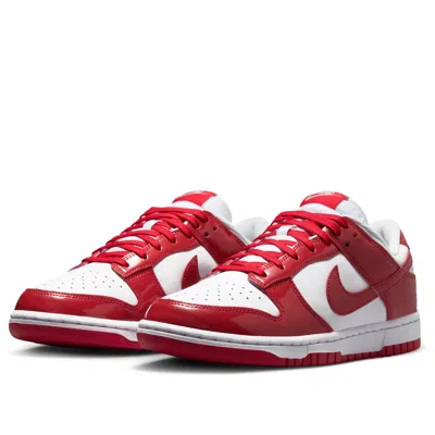 Nike Dunk Low Patent-leather Sneakers In Multi