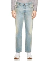 MARC JACOBS Straight Fit Jeans in Bleach Wash,1665701BLEACHWASH