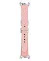 FENDI Selleria Rosa Leather Watch Strap, 18mm,1561518PINK