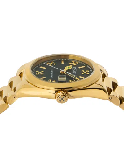 Off-white Crossing Watch In Gold