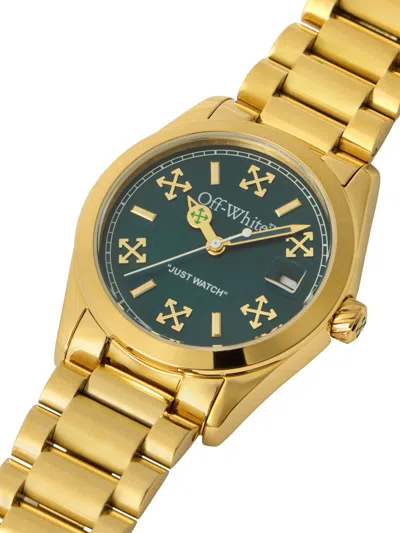 Off-white Crossing Watch In Gold