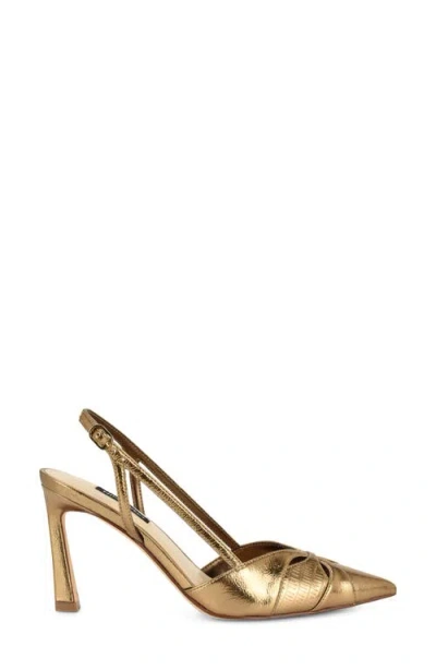 Nine West Darella Pointed Toe Slingback Pump In Multi