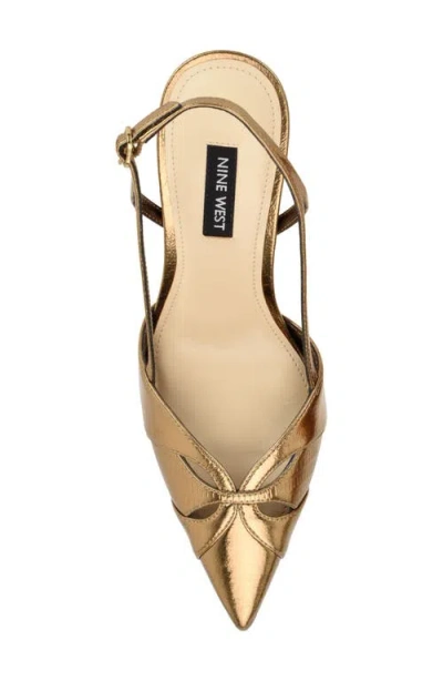 Nine West Darella Pointed Toe Slingback Pump In Multi