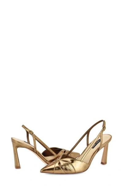 Nine West Darella Pointed Toe Slingback Pump In Multi