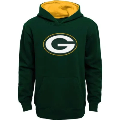 Outerstuff Big Boys Green Green Bay Packers Prime Pullover Hoodie In Green