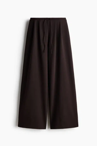 H&m Pleated Drawstring Pants In Multi