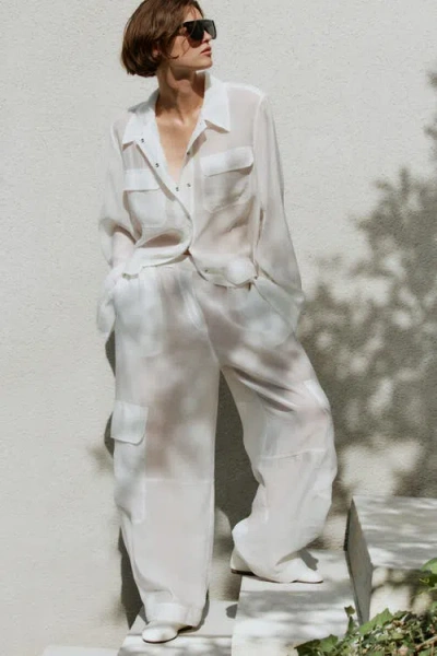 H&m Pull-on Cargo Pants In Multi