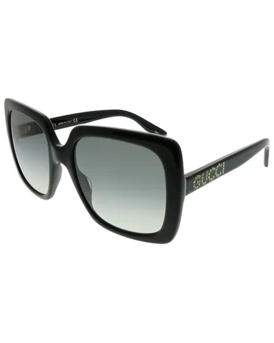 Gucci Rectangular-frame Acetate Sunglasses In Black