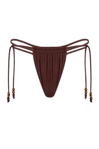 Nicholas Runa Bikini Bottom In Brown