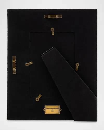 Mackenzie-childs Mocha Check Frame, 4" X 6"