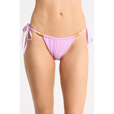Dippin Daisys Bora Side Tie Bikini Bottoms In Pink