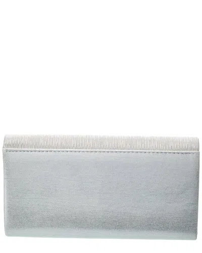 Rene Ruiz Chain Envelope Clutch In Silver
