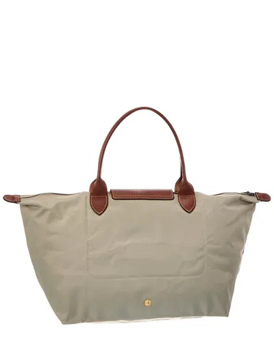Longchamp Le Pliage Original Large Handbag In Grey