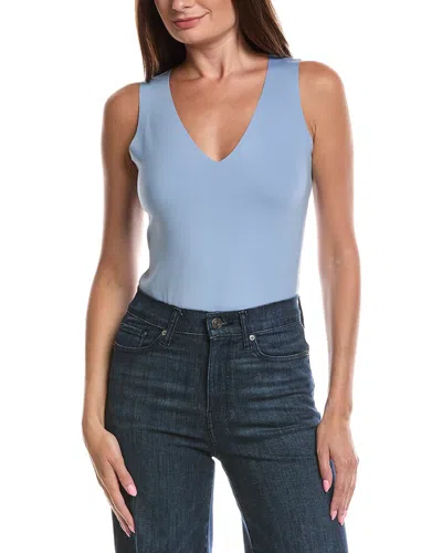 Commando Neo Deep V Bodysuit In Blue