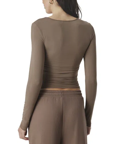 Splendid Sunsoft Tee In Brown